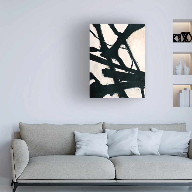 Conception sur toile noire «Fabrikken Design», H 19 po x l 14 po