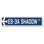 Panneau de signalisation militaire en aluminium pour avion Shadow Air Force de Bankhead
