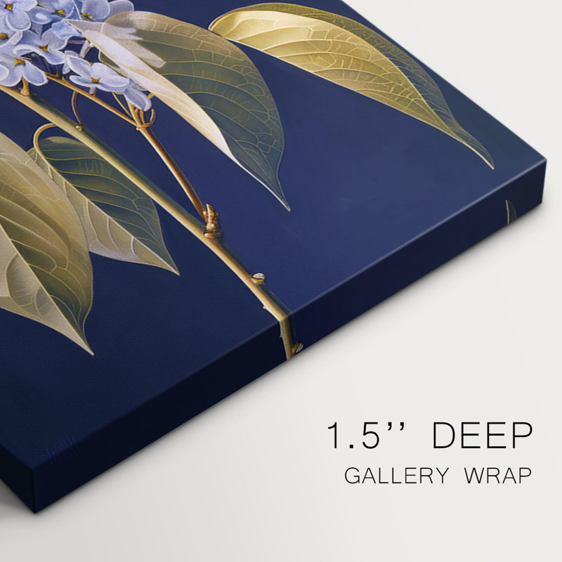 Floral Study Series LX - Ensemble de toiles tendues avec châssis Premium - Prêt à être accroché