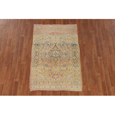 Tapis vintage en laine pour vestibule 3 x 5