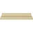 Endurathane Carrillo Small Crown Moulding, 3 7/8"H x 3 7/8"P x 5 1/2"F x 94 1/2"L, Factory Primed