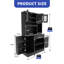 Armoire de rangement avec garde-manger Gracie Oaks-276672471