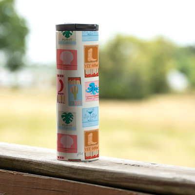 Matchbooks 17 oz. Stainless Steel Tumbler w/ Lid
