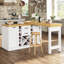 Metal Base Dining Table