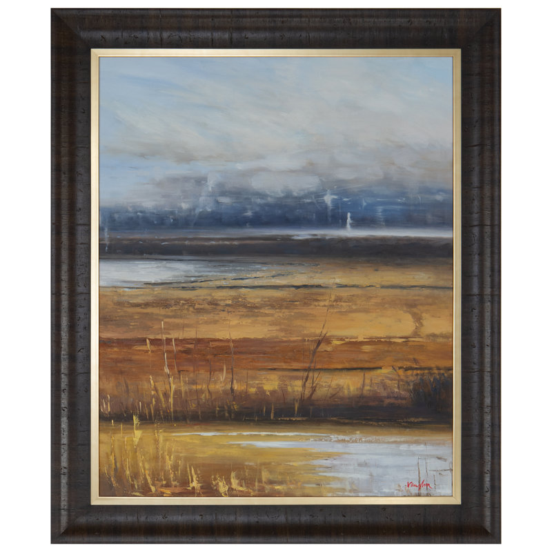 Marais Wellington - peinture encadrée par Vaughn