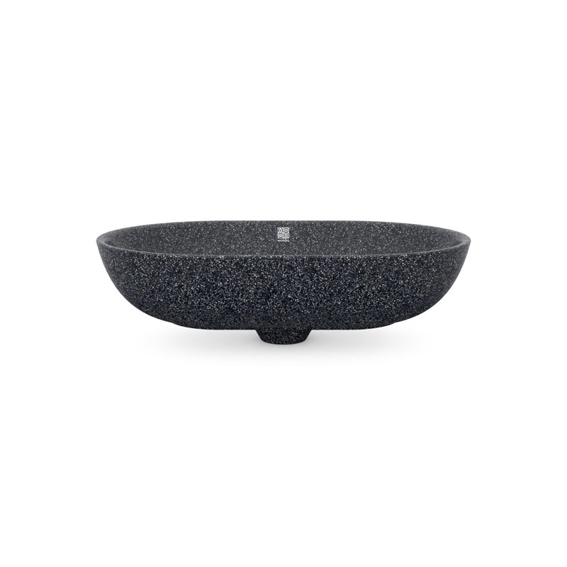 Soft60 23.62'' L Bathroom Sink, Stone