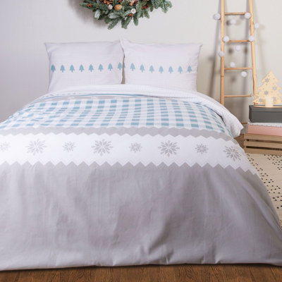 Cotton Duvet Cover Set with Pillow Shams