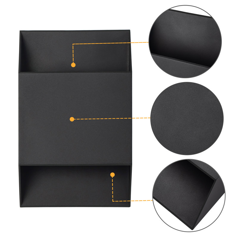 LED Wall Light, 9.5'' H x 6'' W x 3.5'' D