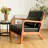 Ihar Faux Leather Accent Chair-1181930612