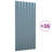 vidaXL Roof Panels Roofing Material Sheet Garage Sheds Powder-coated Steel-1928441994
