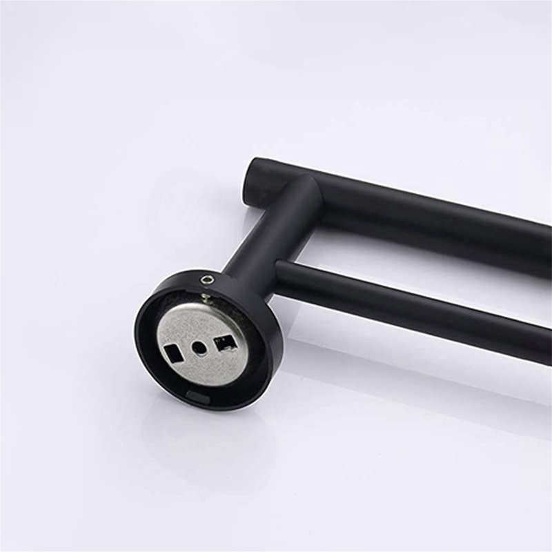 23.6'' Towel Bar Wall Mounted, Matte Black