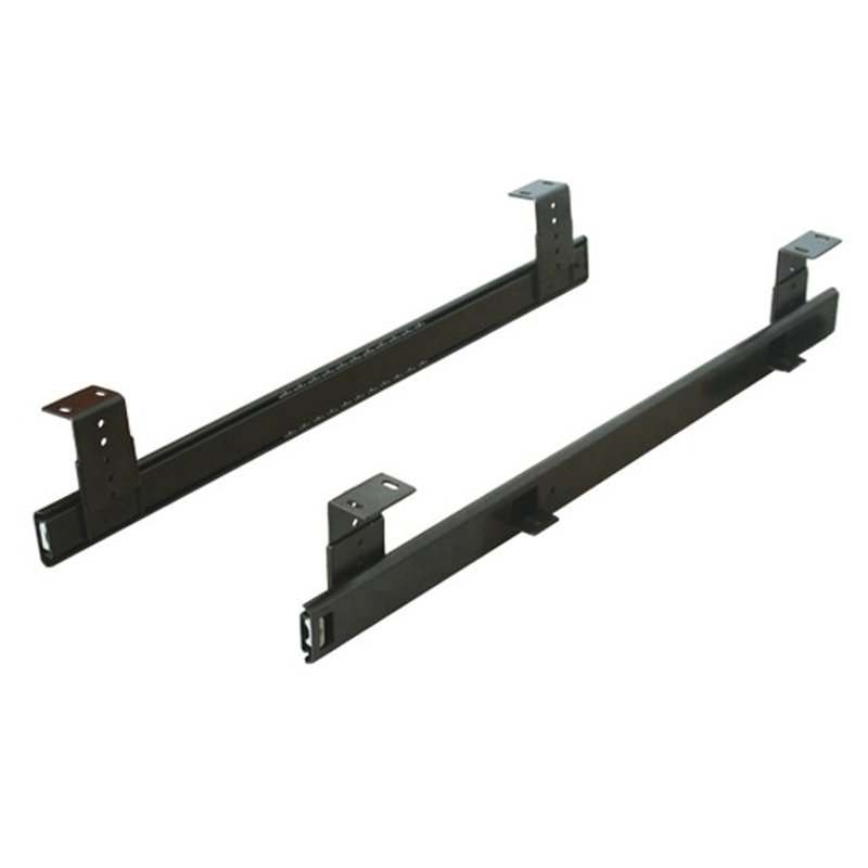 Black 18" Key Board Ball Bearing Slide
