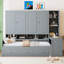 Lit de jour simple en bois