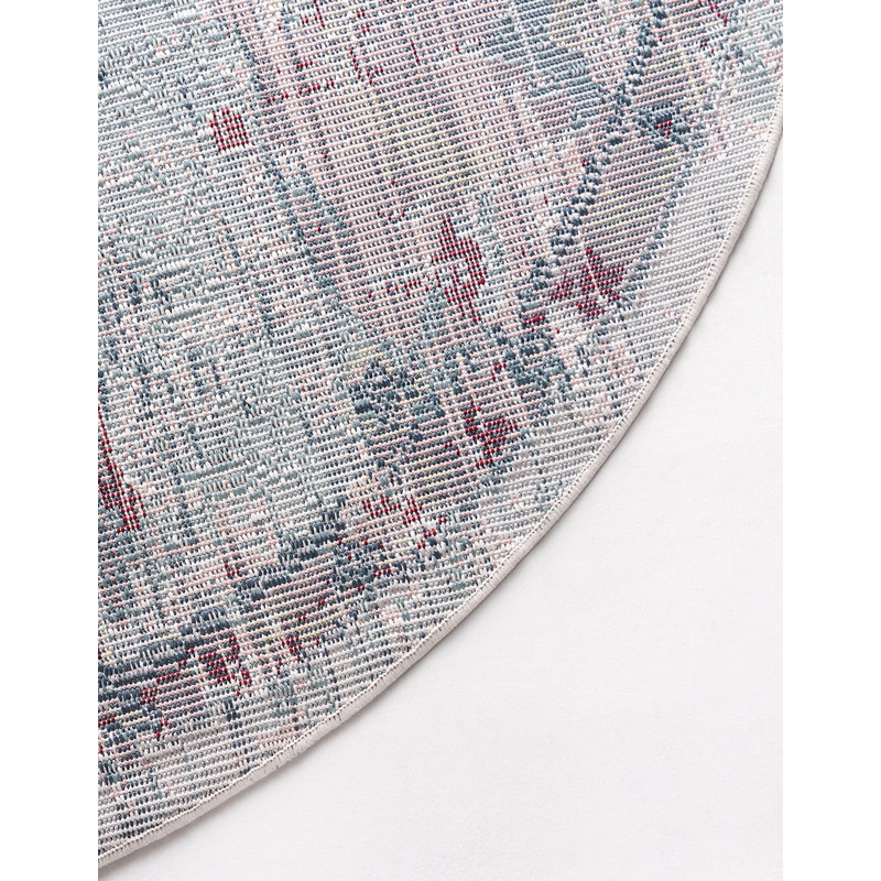 Endel Abstract Indoor Rug, Round 5'