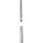 Spacieux poulailler en métal de 26 x 10 x 6 pi avec structure renforcée, espaces étroits pour éloigner les animaux sauvages, poulailler à grande capacité personnalisable en métal gris argenté, pré-assemblé pour en faciliter l'installation-1408544541