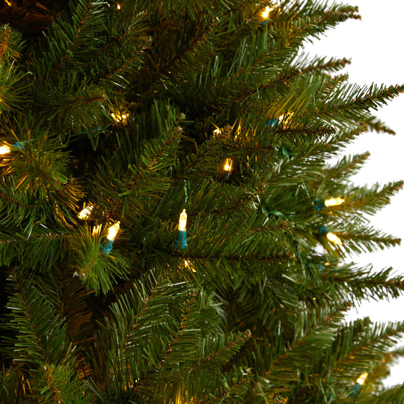Lighted Artificial Christmas Tree, 6.5' H