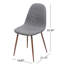 Chaise rembourrée en tissu (ensemble de 2) Dining Chair-278387115