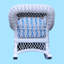 Chaise berçante pour enfant avec coussin-10336201-10336202