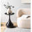 Cassoday Side Glamour Coffee Table with Decorative Accents on Base