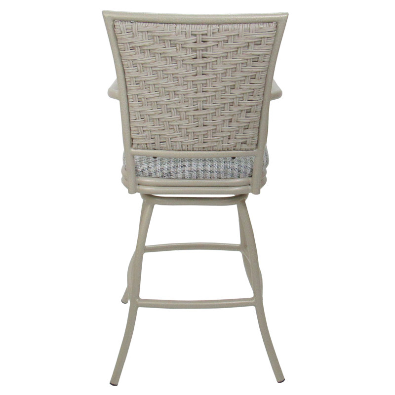 Tabouret de bar d'extérieur, 30", Coco taupe