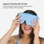 Masque de sommeil Bedgear Hyper-Silk avec œilletons occultants rafraîchissants-136257355