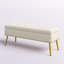Banc de rangement rembourré en velours Kajana-1706549180