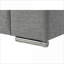 Fauteuil d'appoint rembourré en tissu de lin noir Gianna-1019546675