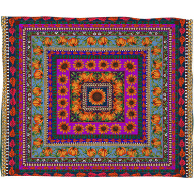 Aimee St Hill Hand Woven Throw Blanket