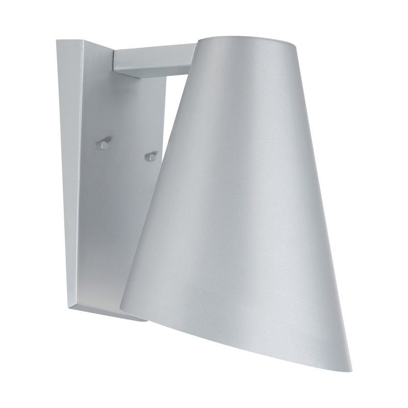 Breton Wall Light, Silver, Large