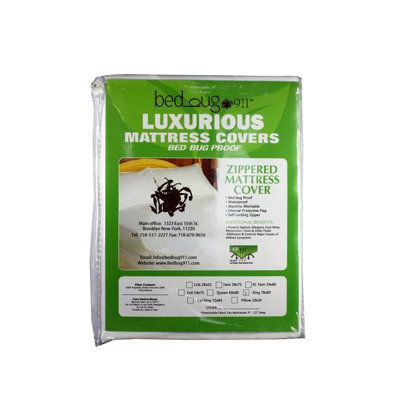 Zippered Mattress Protector - Bed Bug, Lice and Dust Mite Proof