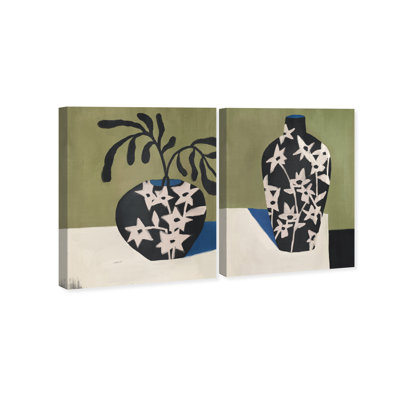 Noir Vase Set Set by Oliver Gal