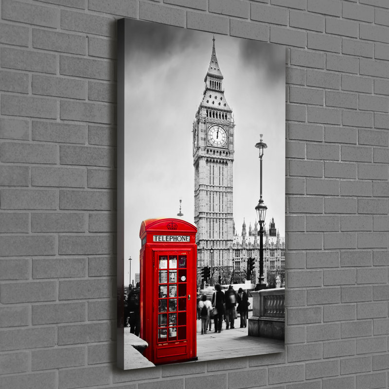 Big Ben London - Wrapped Canvas Print