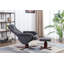 Resnick 29.5cm Wide Swivel Ergonomic Recliner-2121814912-2121814918