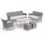 Saleem Outdoor - Piece Conversation Set-1021796256