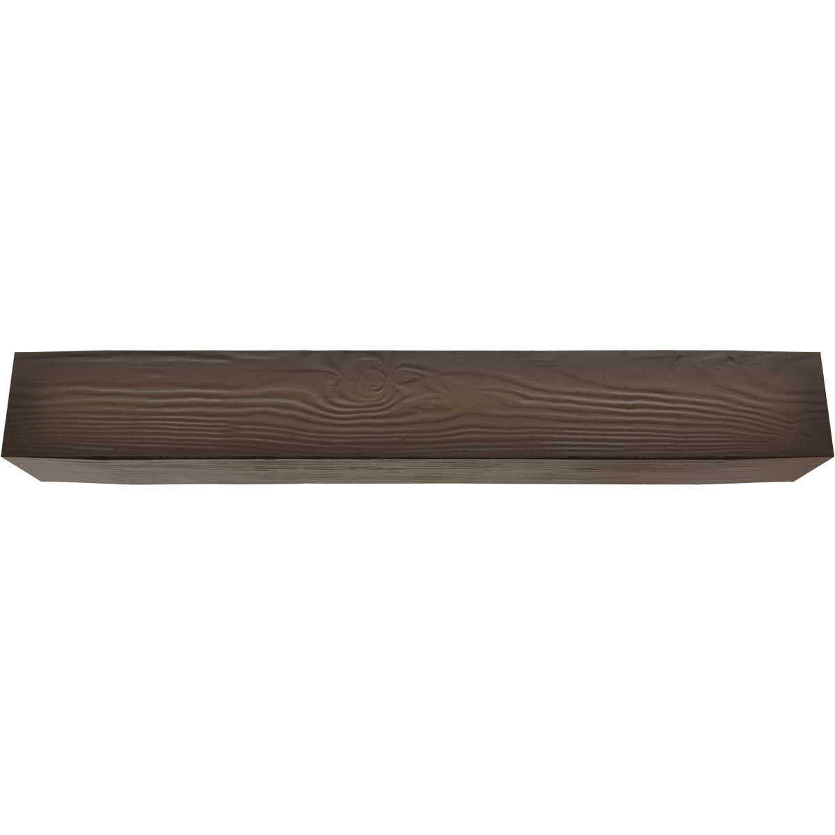 Ekena Millwork Riverwood Endurathane Faux Wood 3-Sided Ceiling Beam  U Faux Wood 3 Sided Ceiling Beam U Beam Fruo8535