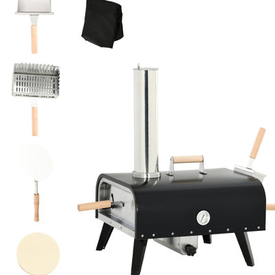 CobaltCascade 8442346 Wood Pellets Pizza Oven