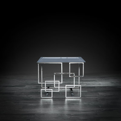 Table de bout en verre