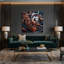 Art mural sur toile mauve Sci Fi-464938555