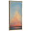 «Cloud Sky», impression sur toile encadrée - Paysage de plage pour décoration murale moderne-118765966-118765963