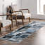 Tapis rectangulaire Dekle avec envers antidérapant-836241335