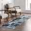 Tapis rectangulaire Dekle avec envers antidérapant-836241350