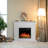  35.35“ Electric Fireplace with Remote Control-410552029