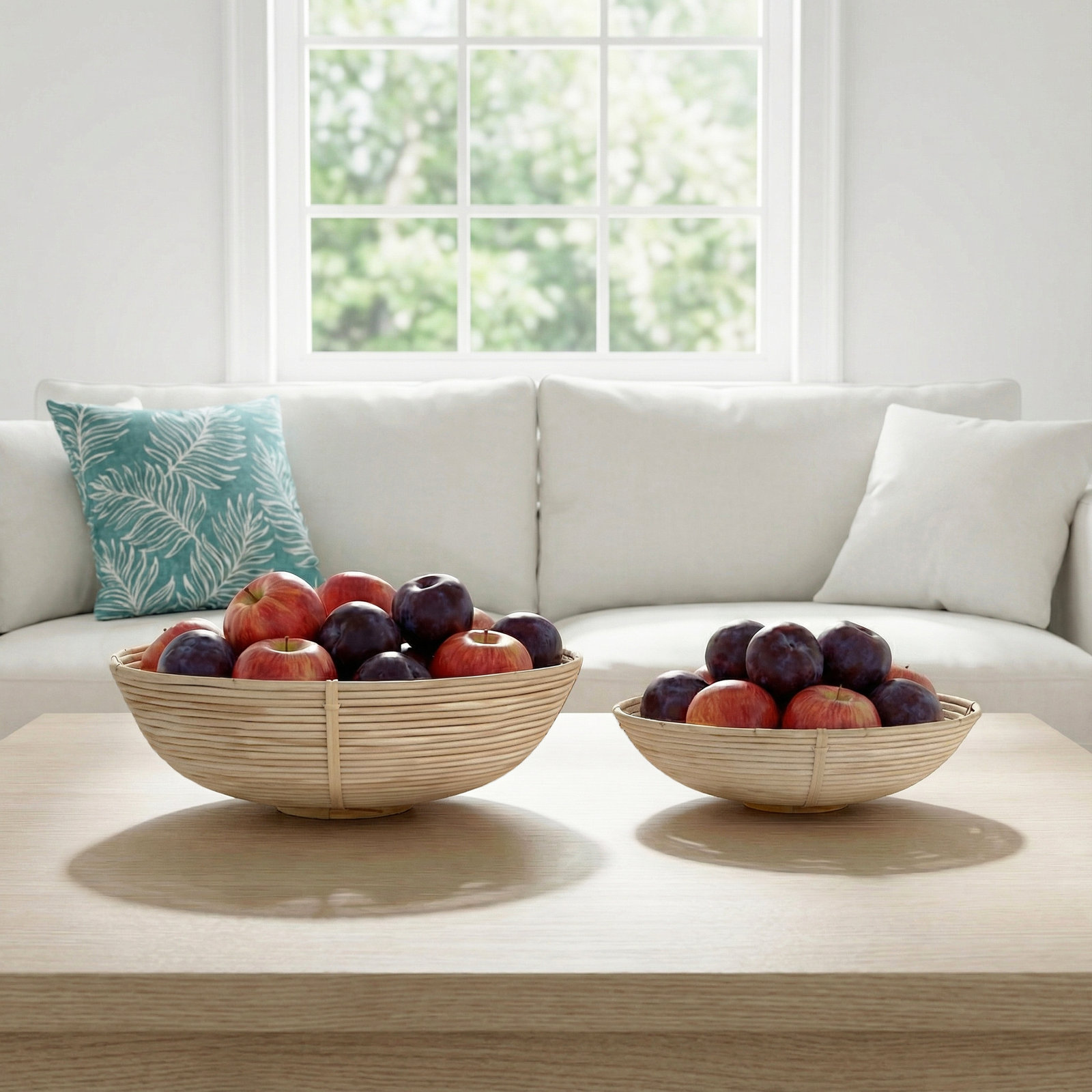 Evah Rattan Decorative Bowl 2