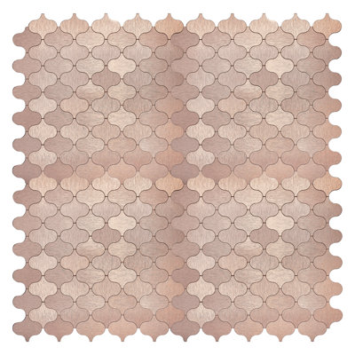 1.96 in. W x 1.77 in. L Fireplace Surround and Shower Peel and Stick Mosaic Tile