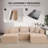 Boneless Modular Cloud Sectional Sofa with 1 Ottoman, L-Shape Deep Seat Couch for Living Room, No Assembly-324054723-324054733-324054720