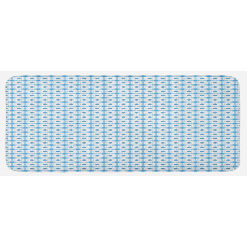 Tapis de cuisine abstrait