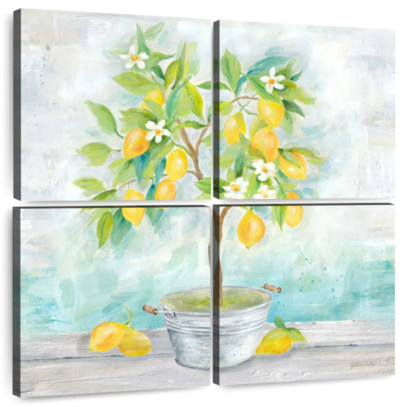 Harnek Country Lemon Tree, 57" H x 57" W