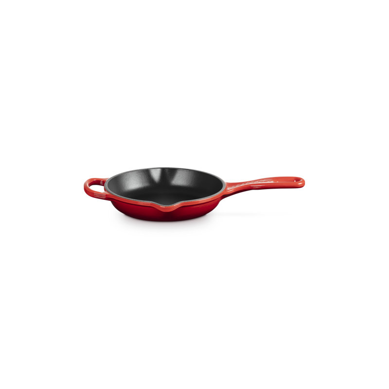 Le Creuset Enameled Cast Iron Skillet, Cerise
