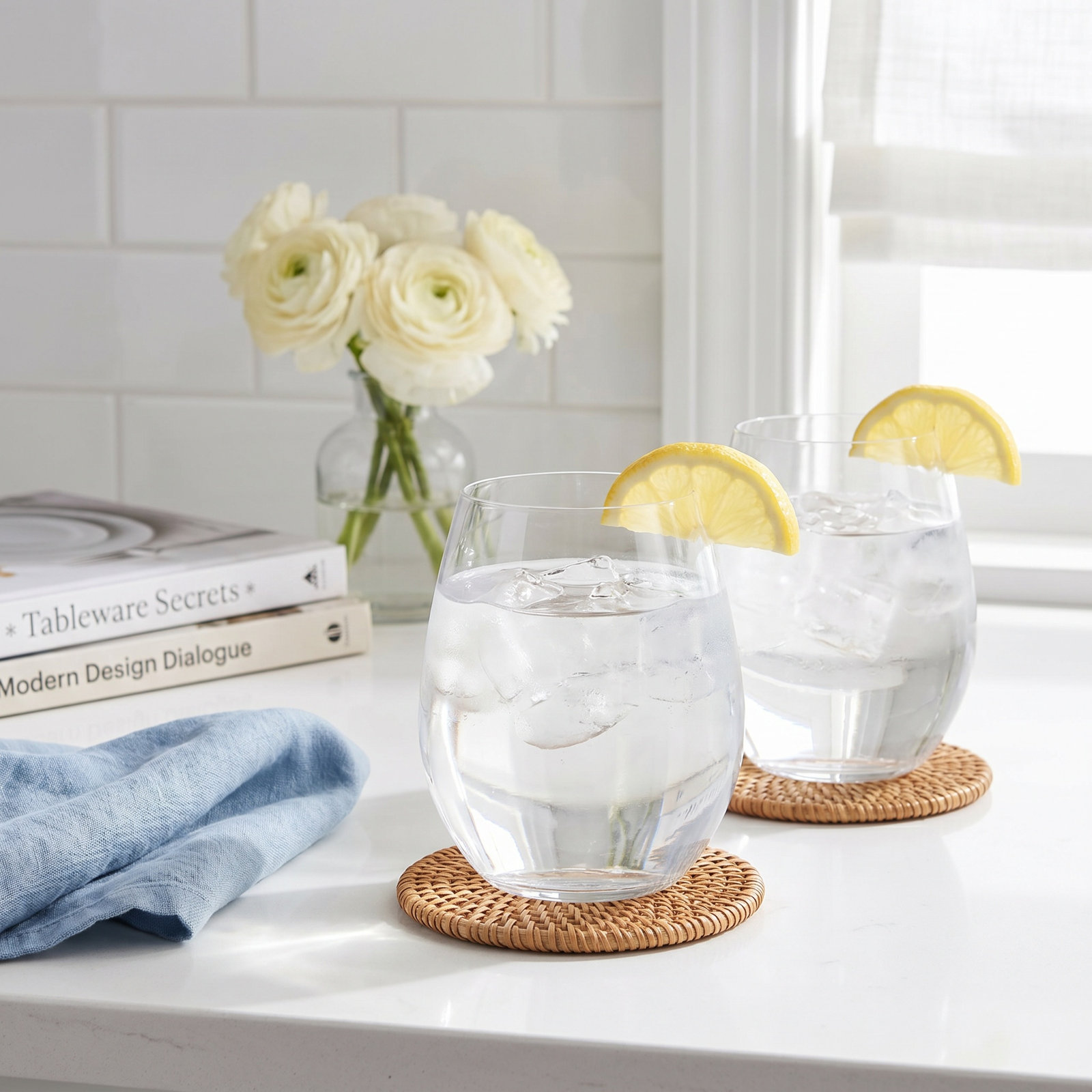 Signature-Kentfield Stemless Red Wine Glasses