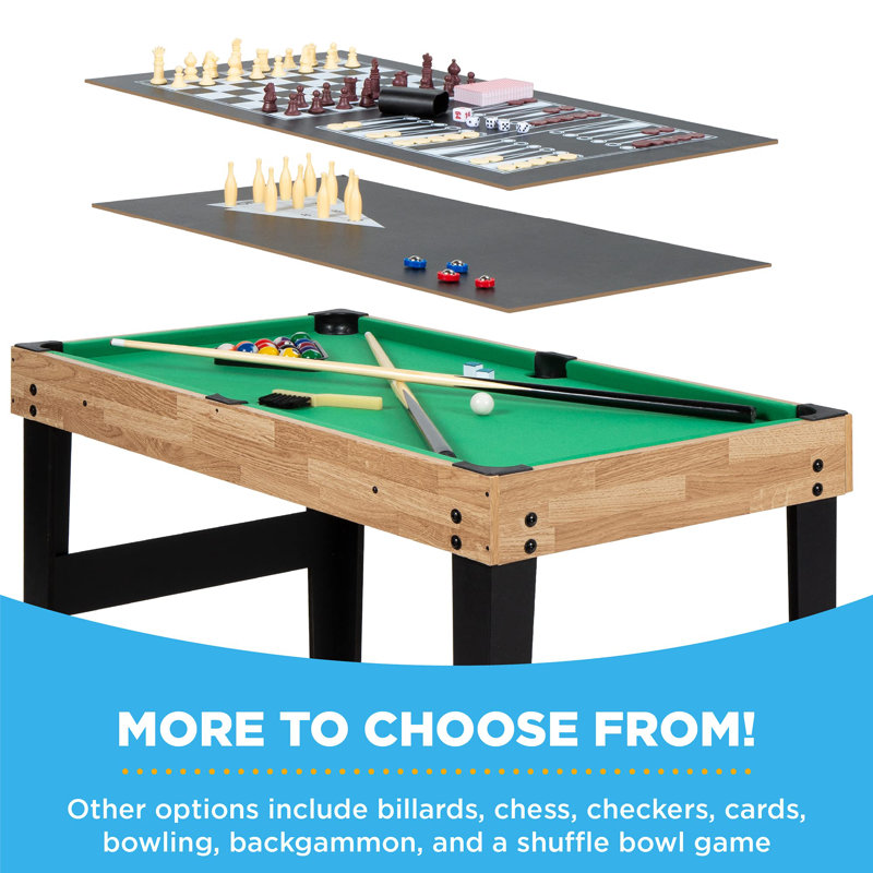 31.25'' L 10 Game Multi Game Table